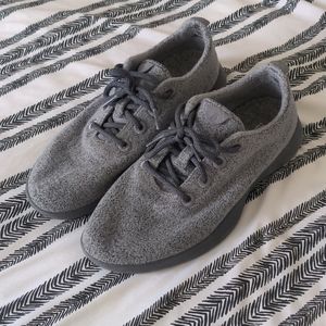 Allbirds Gray Wool Runners, Women's size 10